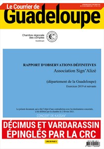 Courrier de Guadeloupe du 19 mars 2021